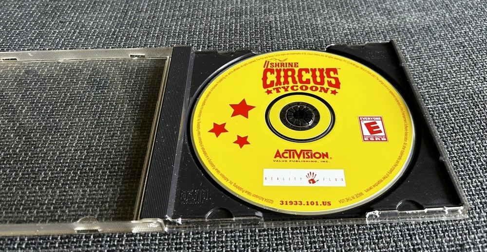 Shrine Circus Tycoon PC Game 2004