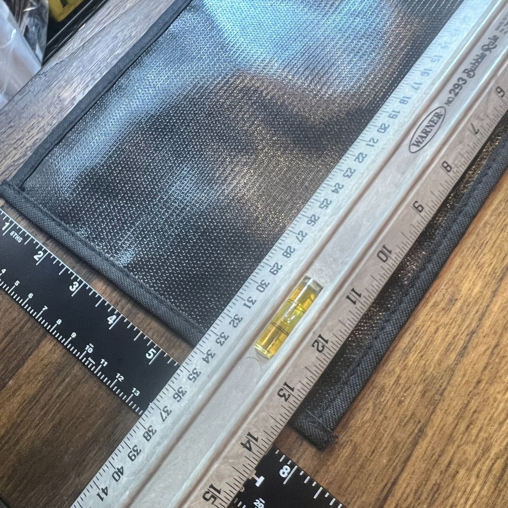 Faraday Bags 5 Pack black travel Fireproof Waterproof open box assorted sizes