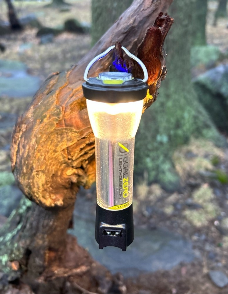 Goal Zero Lighthouse Micro Charge USB Rechargeable Flashlight Lantern Power Bank