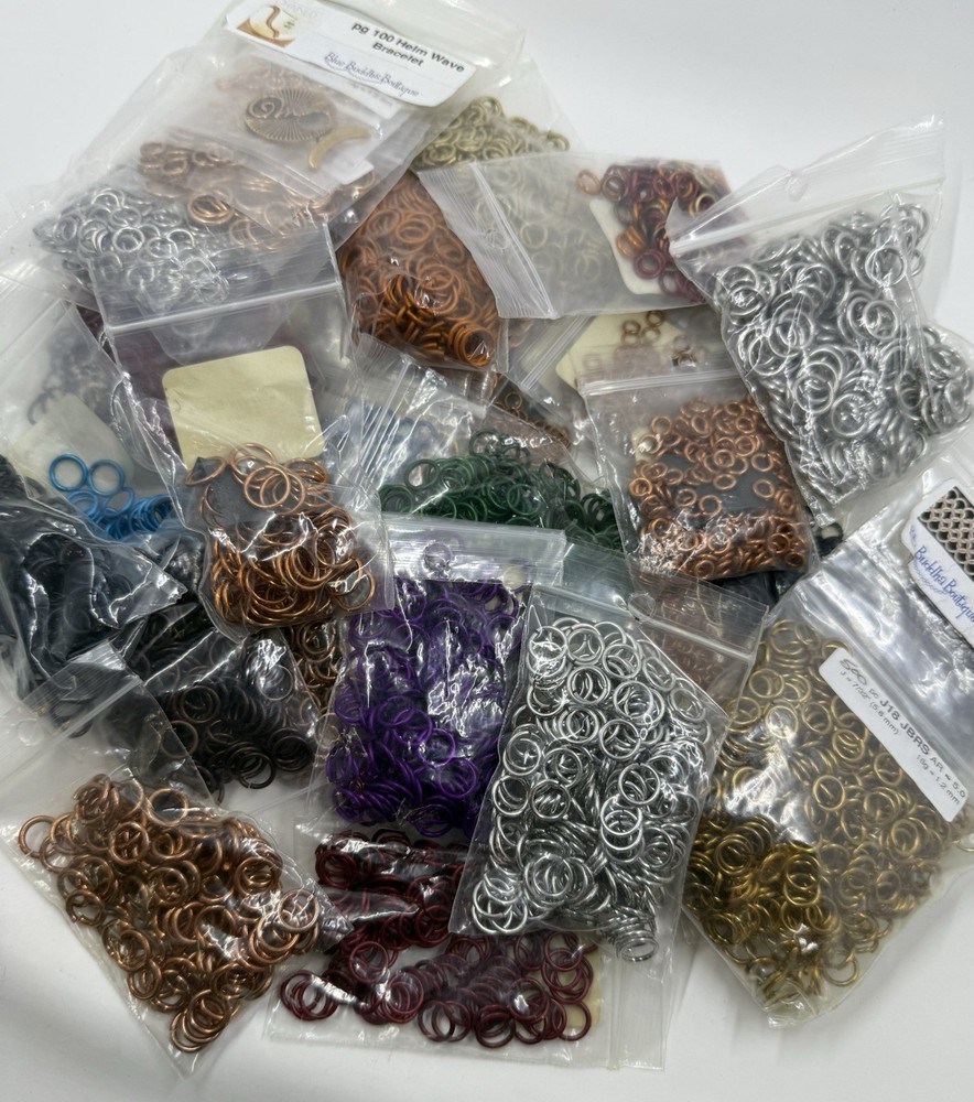 Chainmail Jump Rings Assorted Sized