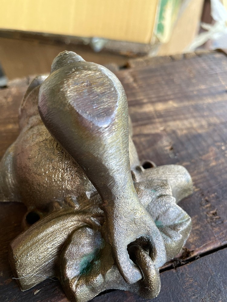 Vintage Solid Brass Bird Door Knocker CARRUTH 1991