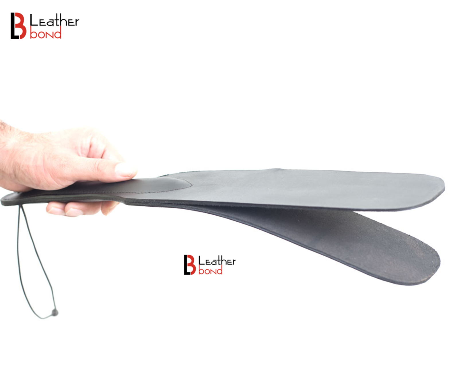 Real Cowhide Saddle Leather Spanking BDSM Paddle Slapper Thick, Weighty Hand Mad