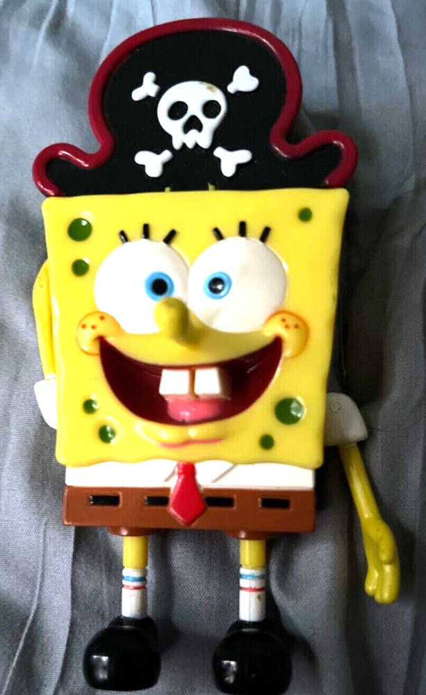 2002 Nickelodeon Pirate SpongeBob Squarepants Candy Buddy Toy