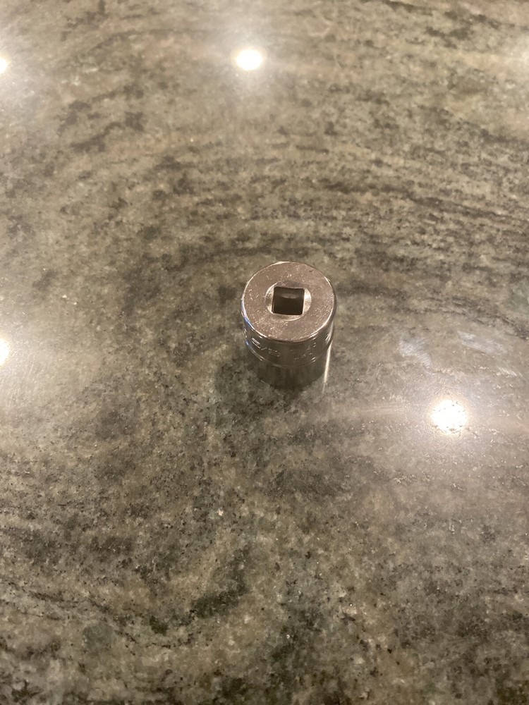 snap on tm20 5/8 6 point 1/4 drive shallow socket