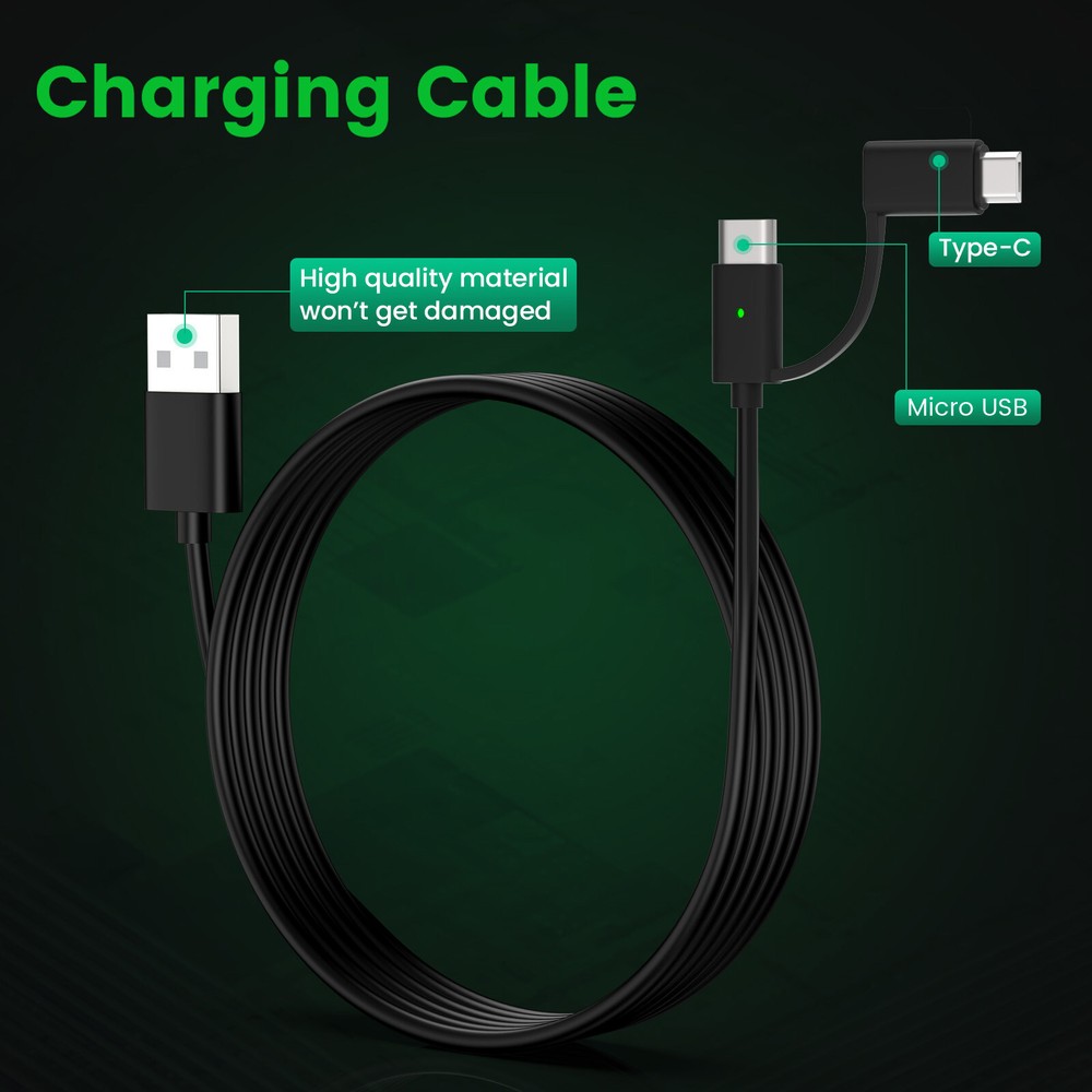 Rechargeable Battery Pack For XBox One, Xbox Series X/S Controller Charger Cable