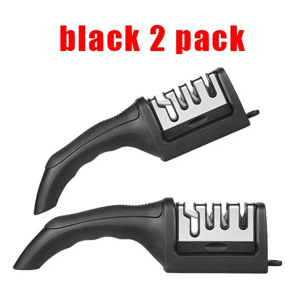 Knife Sharpener Professional Ceramic Tungsten Kitchen Sharpening System 4 Stage