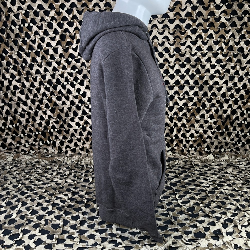 NEW Planet Eclipse Split Hooded Sweatshirt - Charcoal - Small