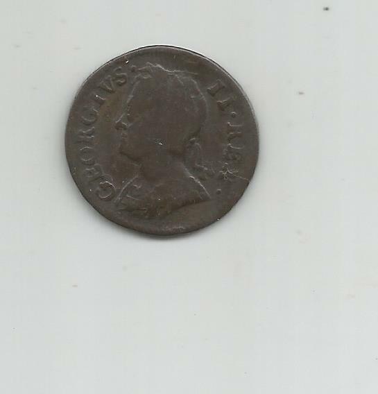 1754 GREAT BRITAIN FARTHING