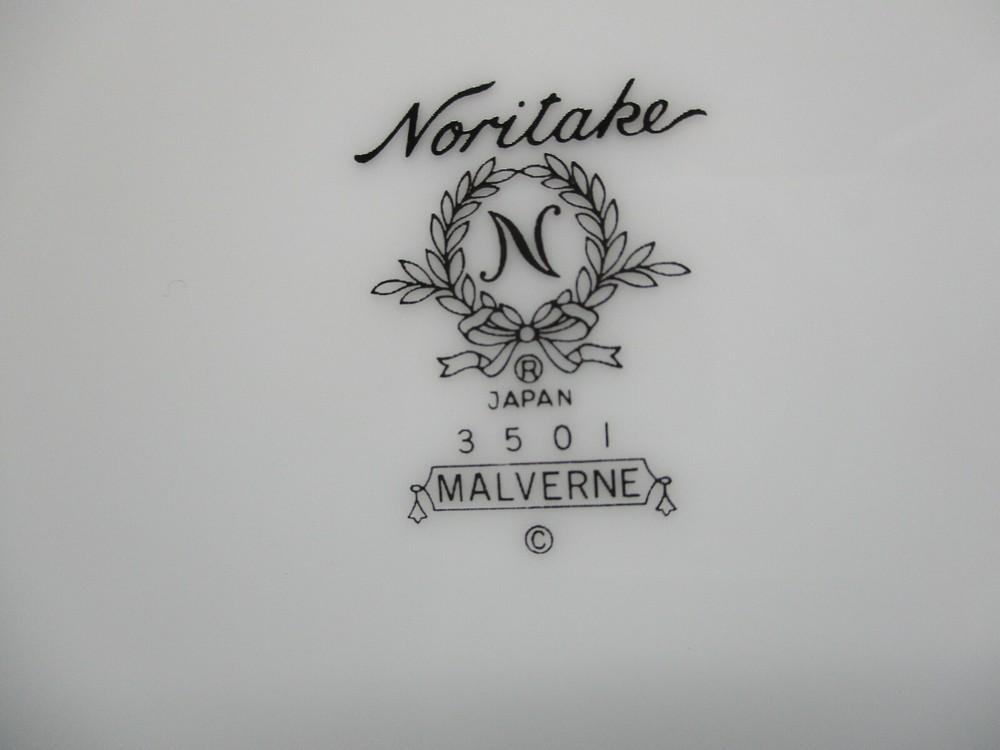 NORITAKE MALVERNE DINNER PLATE - 10 1/2" 0302E