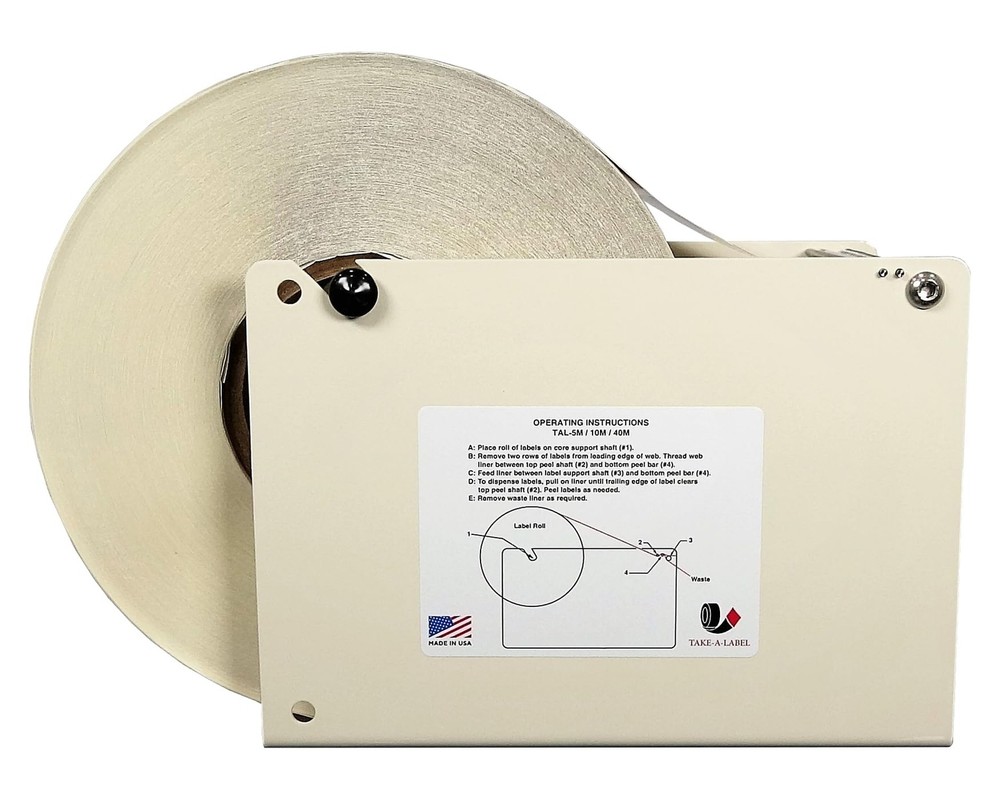 Take-a-Label 5M Manual Label Dispenser
