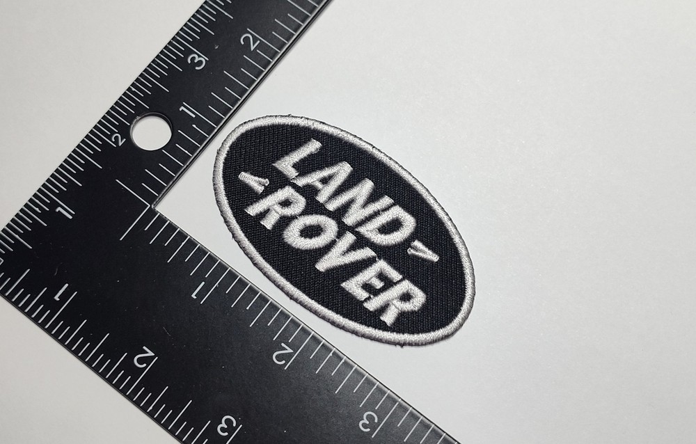 Land Rover Patch Black and White Patch High Quality Patch Iron On Sew On Patch