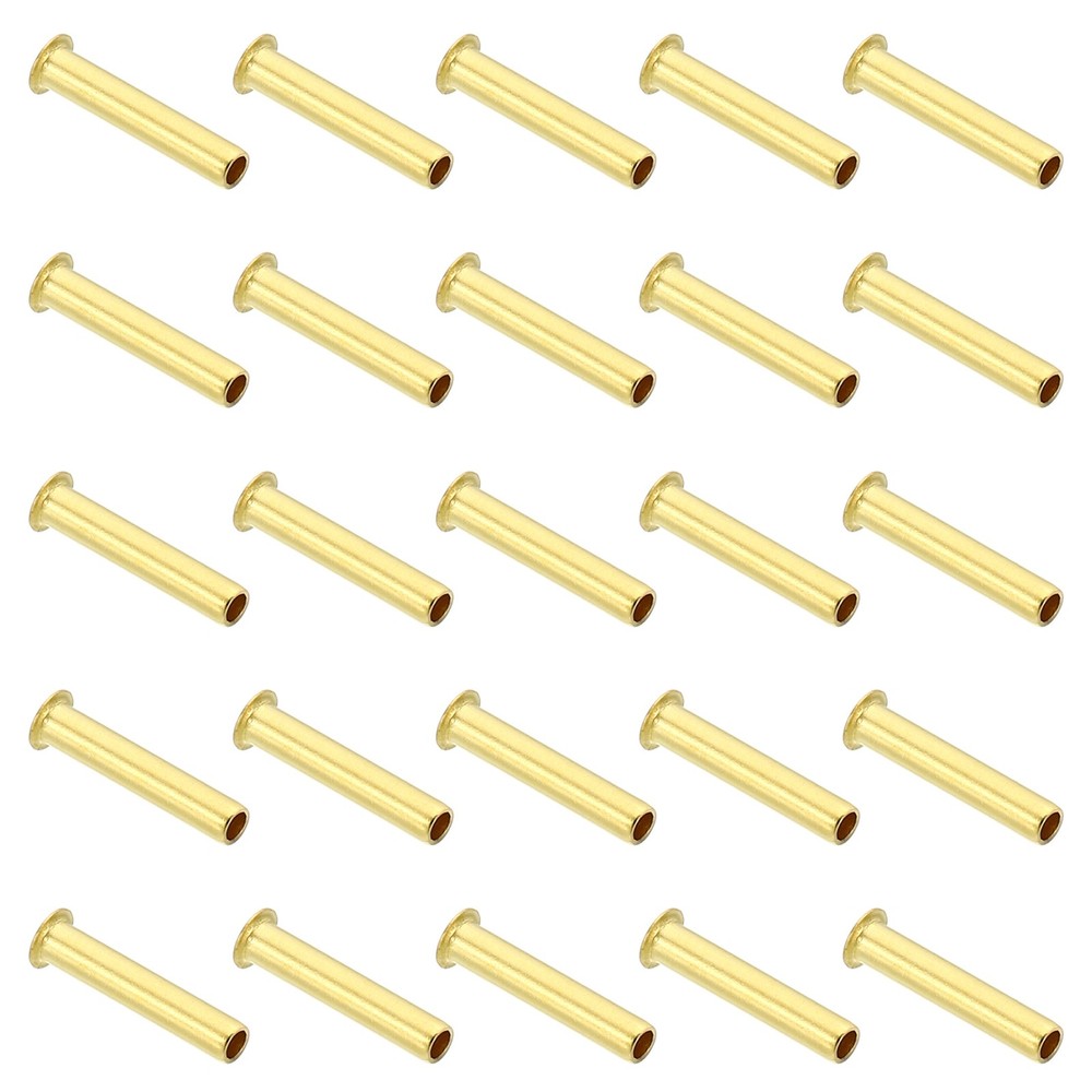 60Pcs Brass Compression Insert Compression Insert Tube Support for 1/8" OD Tube