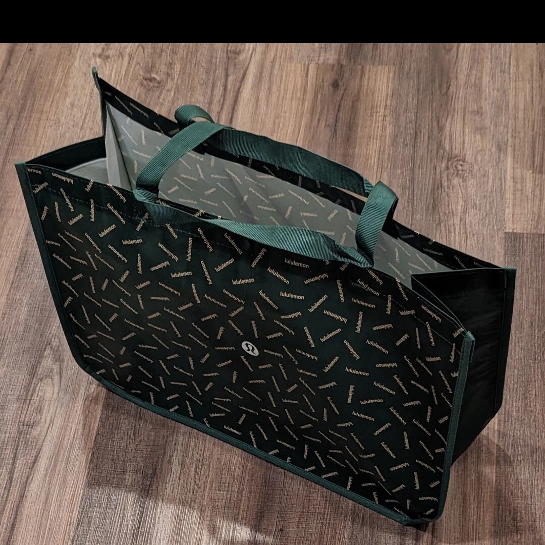 Lululemon Extra Large XL Reusable Shopping Tote Bag Yoga 💚 Green 💚 NWT NEW!⚡