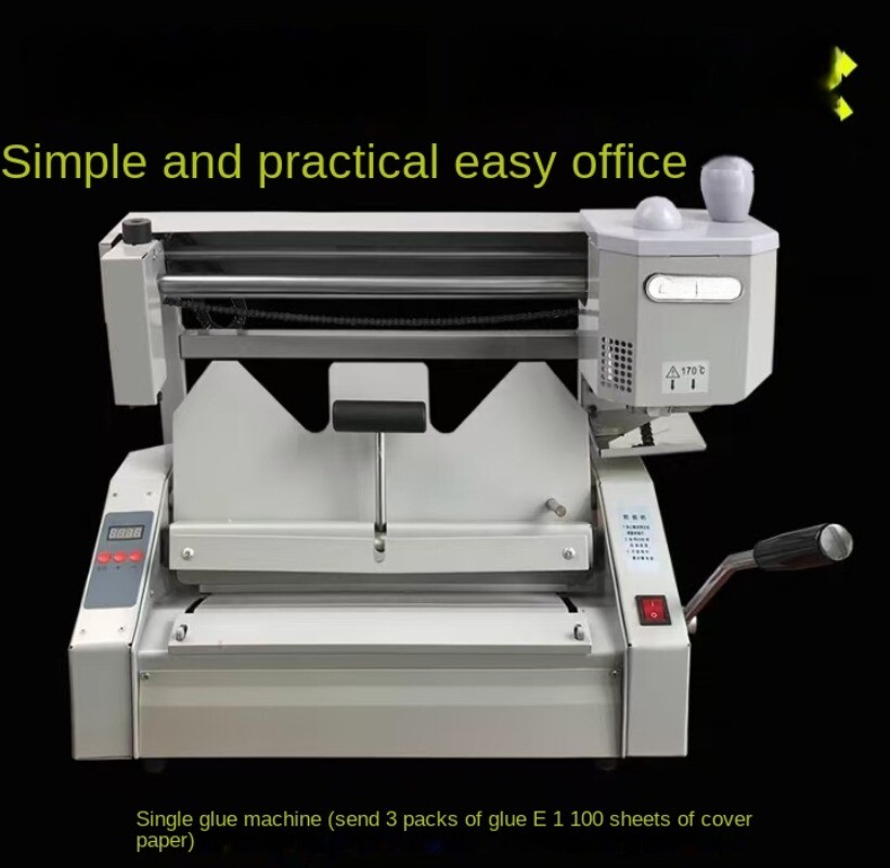 Adhesive Binding Machine for Desktop Hot Melt Adhesive Machine Manuals