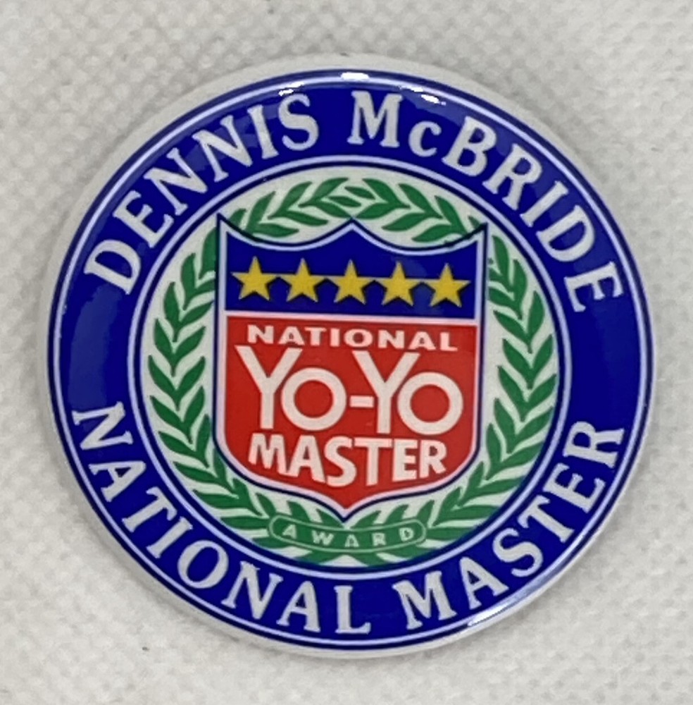 Hyper Yo-Yo ProYo Hyper Loop Yo-Yo Signed By National Master Dennis McBride NOS