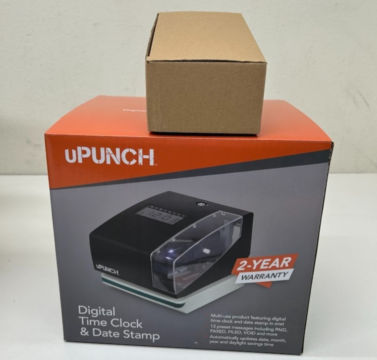 uPunch Digital Time Clock And Date Stamp