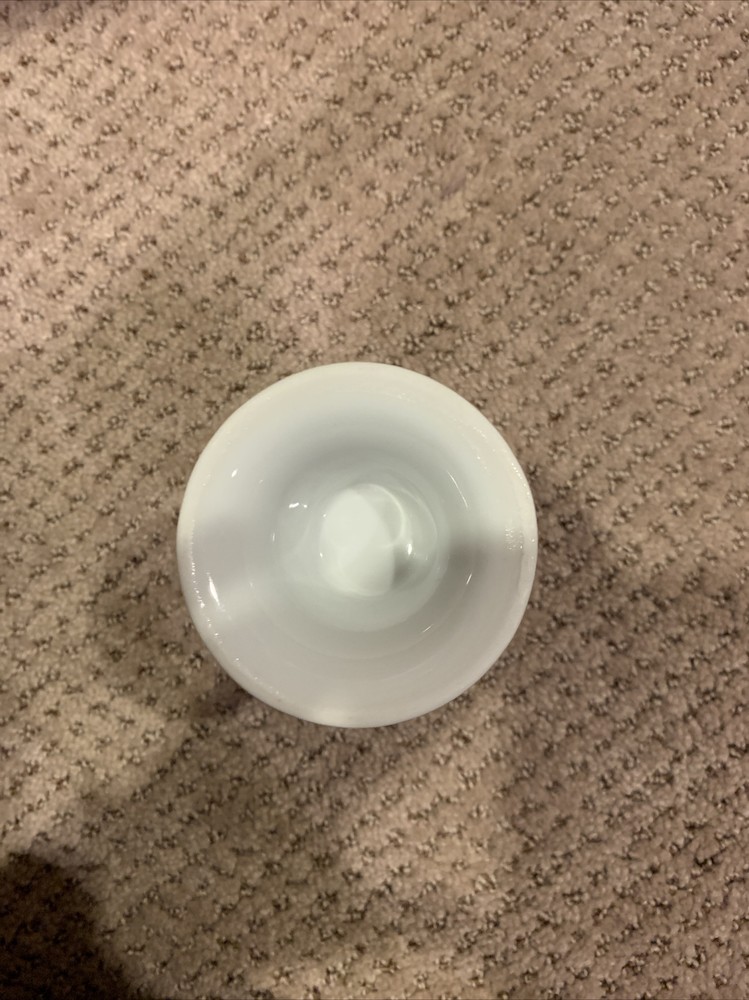 Judaica White 5" Kiddush Cup