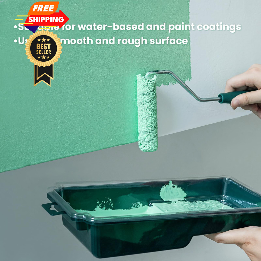 CoatPro Twools Microfiber Paint Roller Covers, 24 4 inch paint roller 24 pack