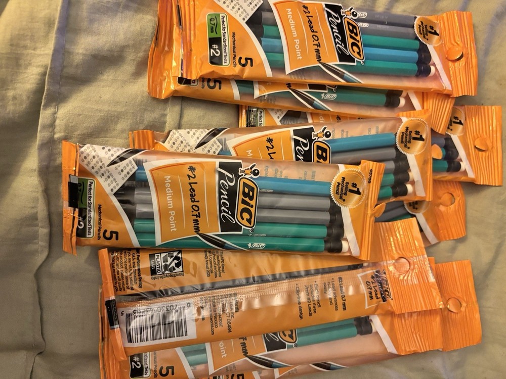 BIC Mechanical Pencils 0.7mm Medium Point 5-Pack
