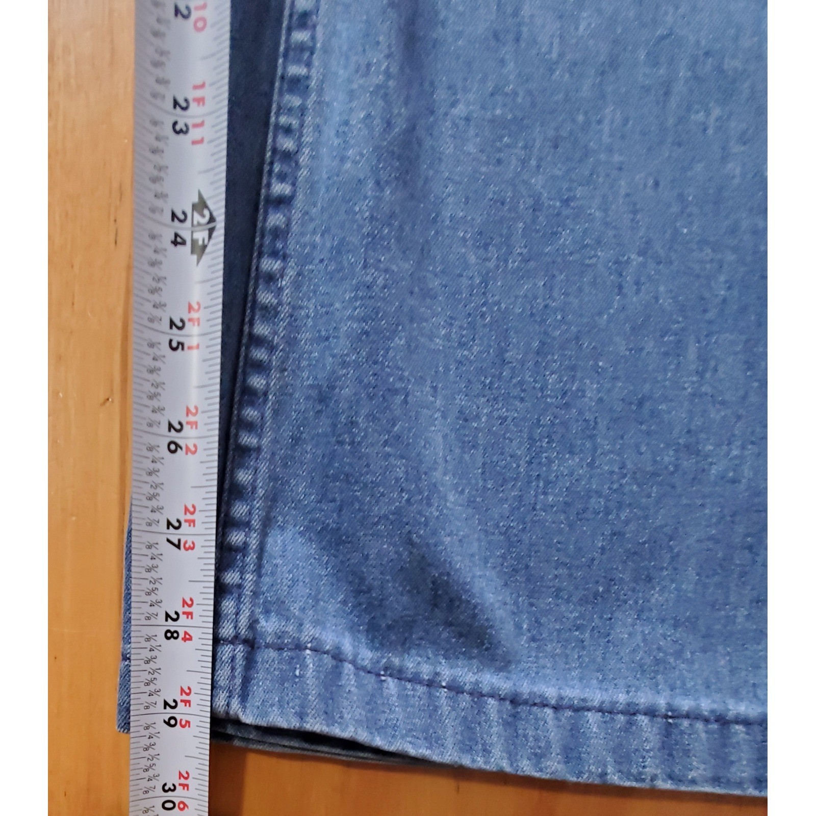 Vintage Navy Seafarer Dungaree Jeans Utility Trousers Bell Bottom Wide Leg 32x29