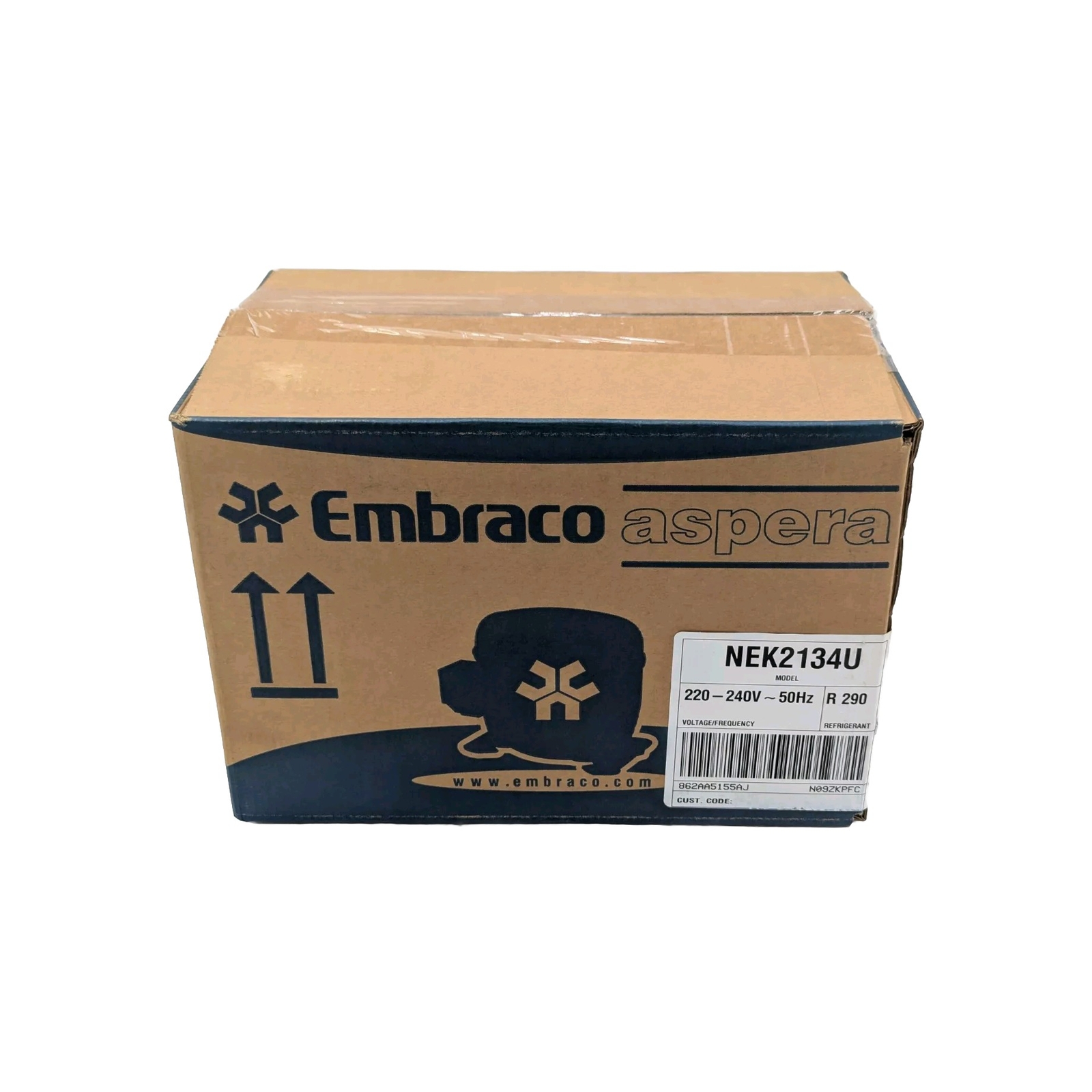 Embraco Aspera NEK2134U R-290 220-240V 50Hz Refrigeration Compressor
