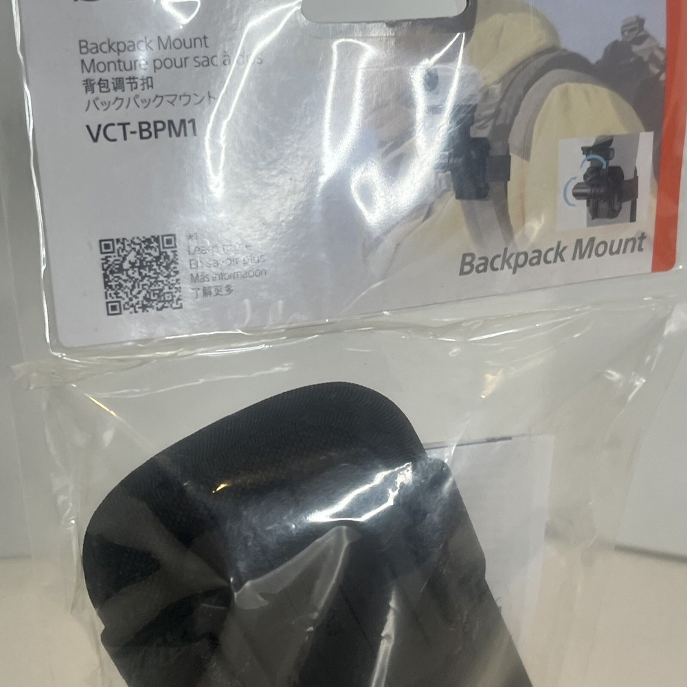 SONY VCT-BPM1 Backpack Mount New In Package, For Camera