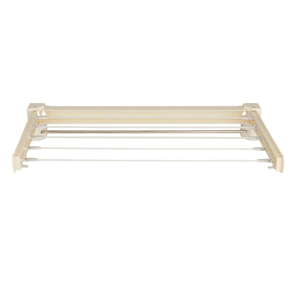 Household Essentials Wall Mount Telescoping Drying Rack, Compact