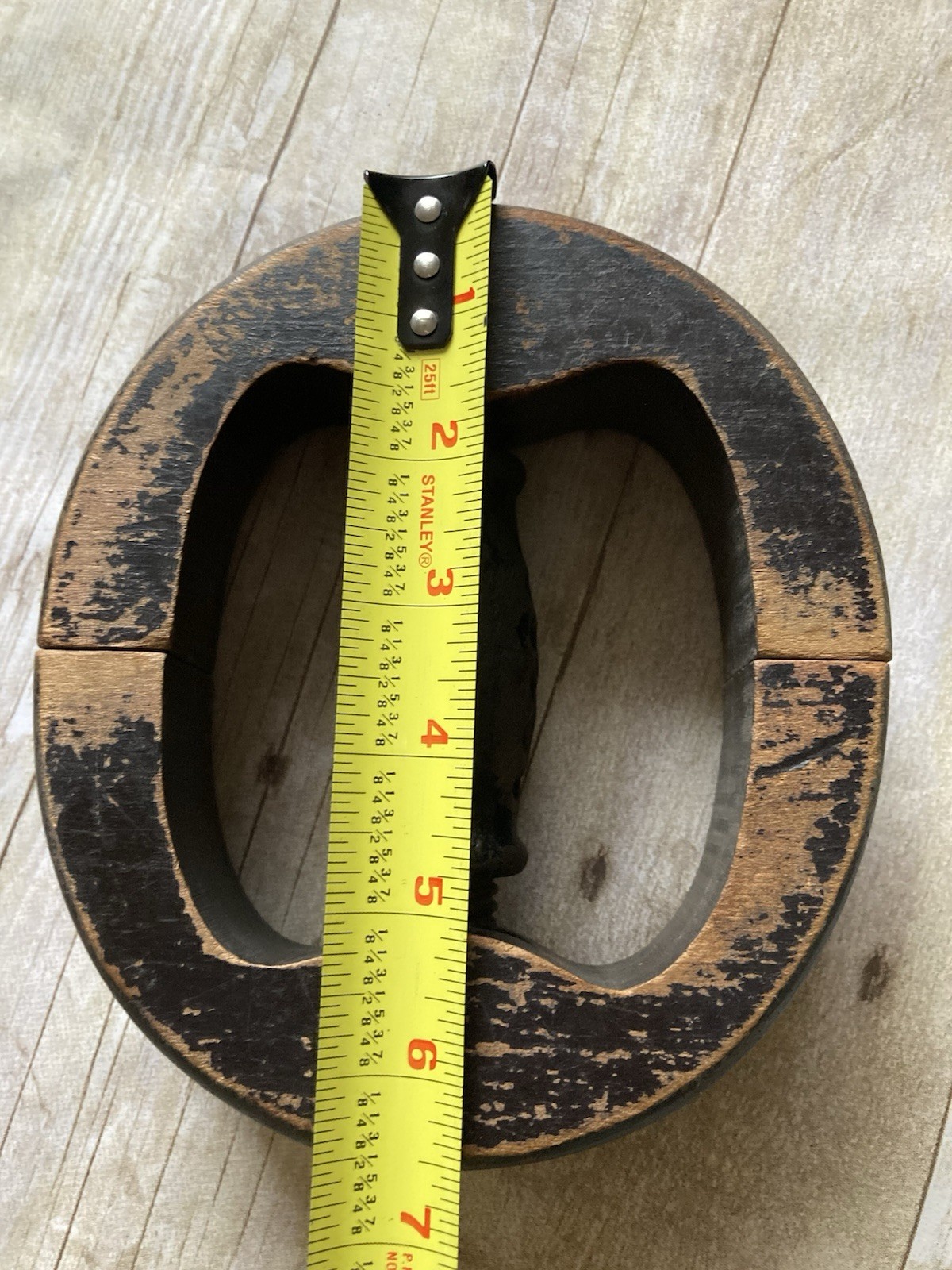 Vintage Wooden Hat Stretcher Size Not Marked Adjustable Millinery Tool