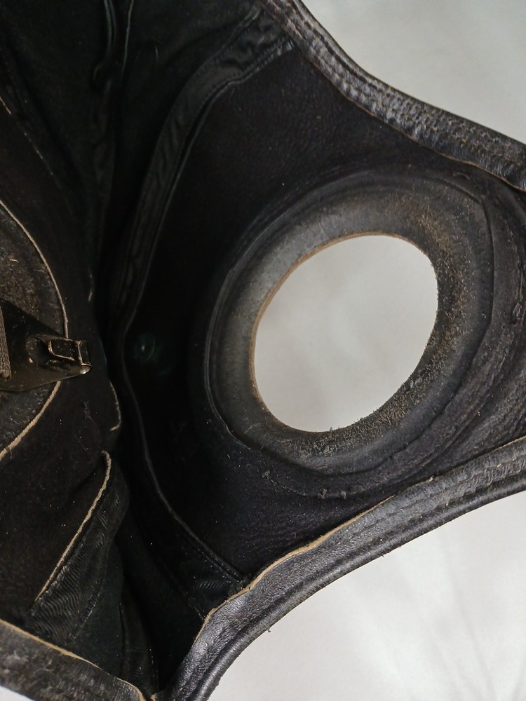 WW2 U.S.N Navy Leather Deck Cap