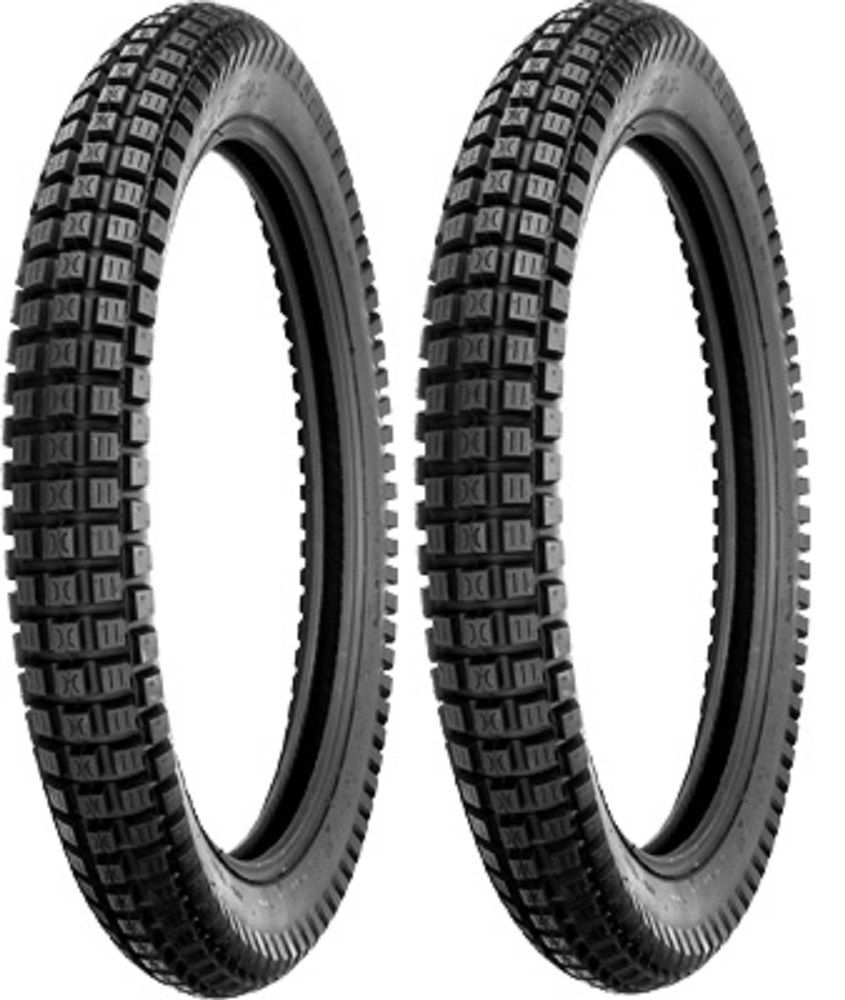 Honda CT110 CT90 TRAIL TIRE SET 2.75 X 17 TIRES ONE FRONT ONE REAR 110 90