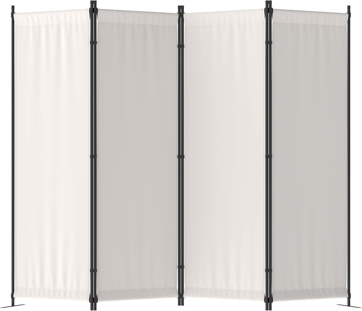 88'' Room Divider Folding Privacy Screens 4 Panel Partition Office Home School