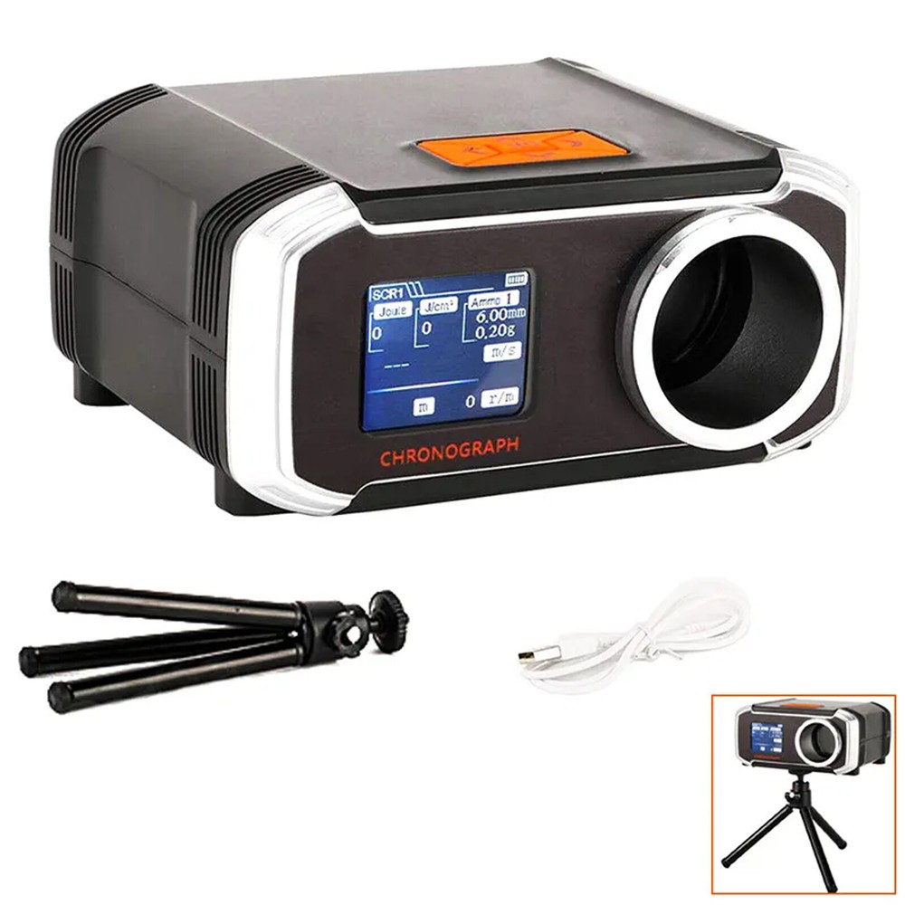 LCD Screen Shooting Chronograph Tester Velometer Speed Bluetooth Connection