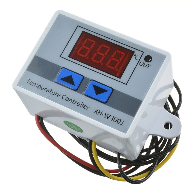 12V/24V/220V Digital LED Temperature Controller Thermostat Control Switch Probe