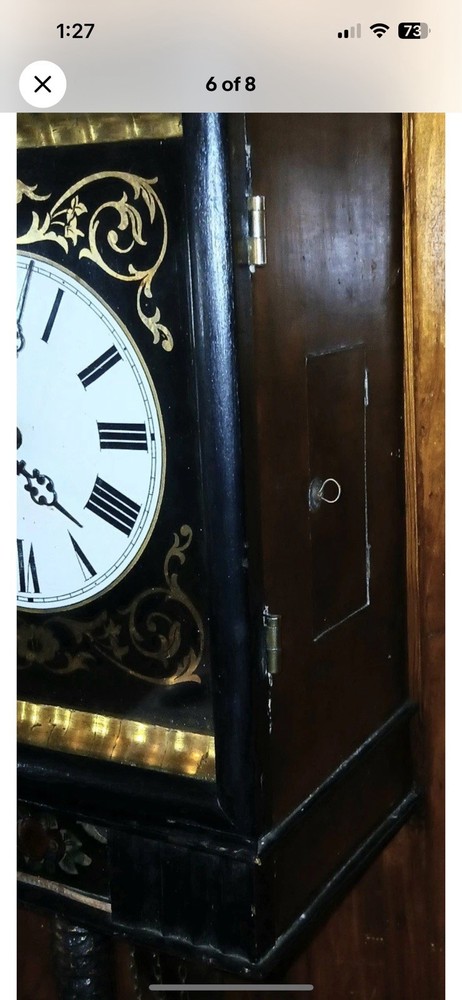 Antique, Black Forest Clock.
