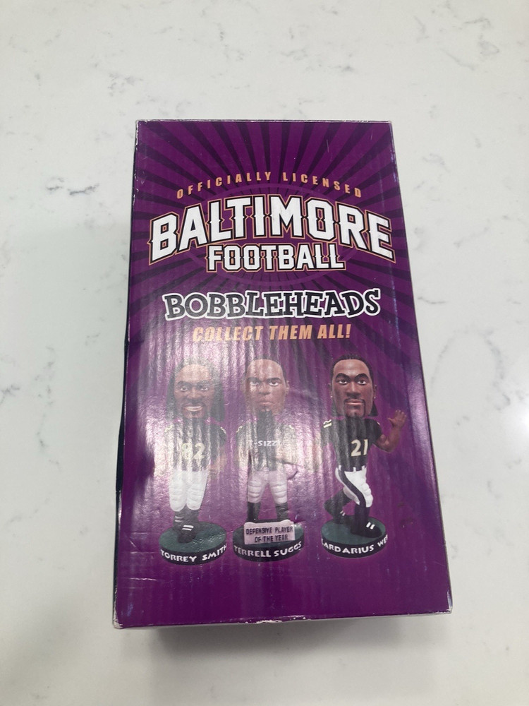 Baltimore Ravens Bobblehead, Lardarius Webb, #21, Ex. Cond.