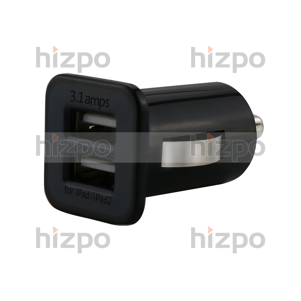 USB Car Charger Cigarette Lighter Socket 2 Port Adapter For Android And iPhone