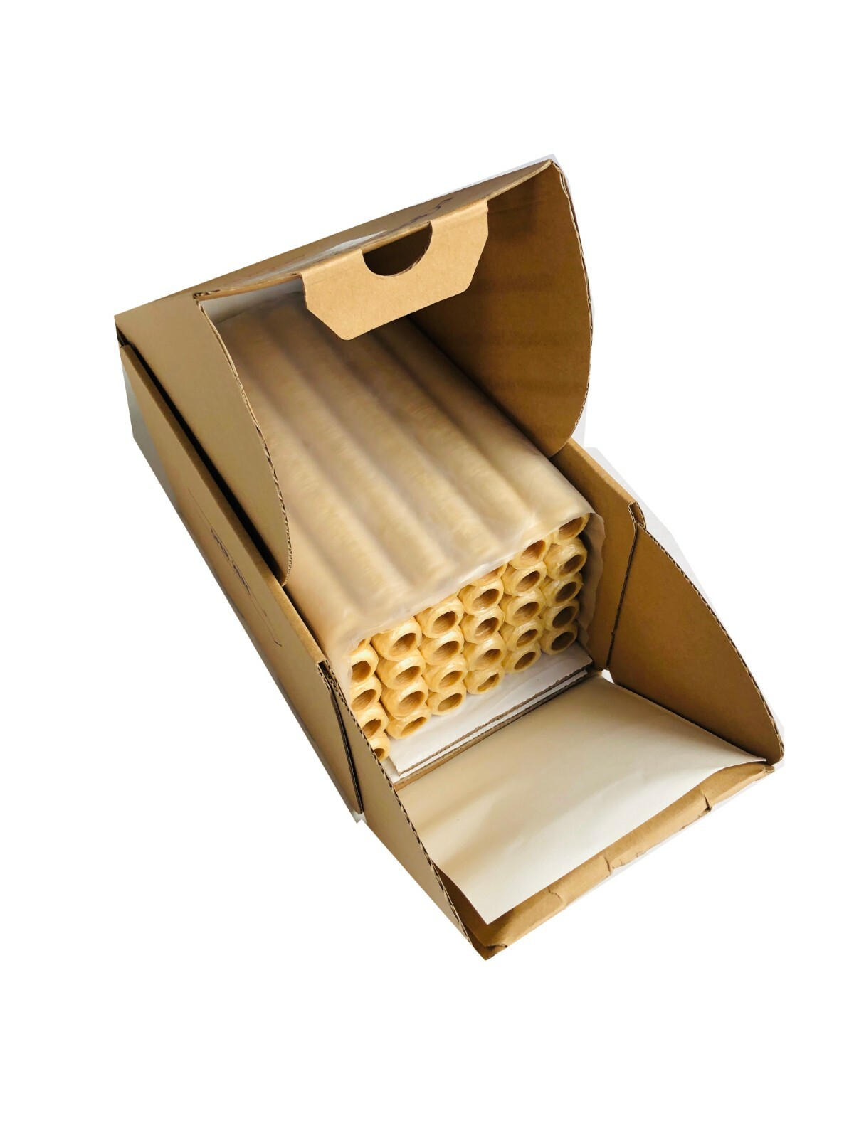 Collagen Casings Dry 21mm / 50ft for stuffing 416 Lb 3240 sausages 36 sticks