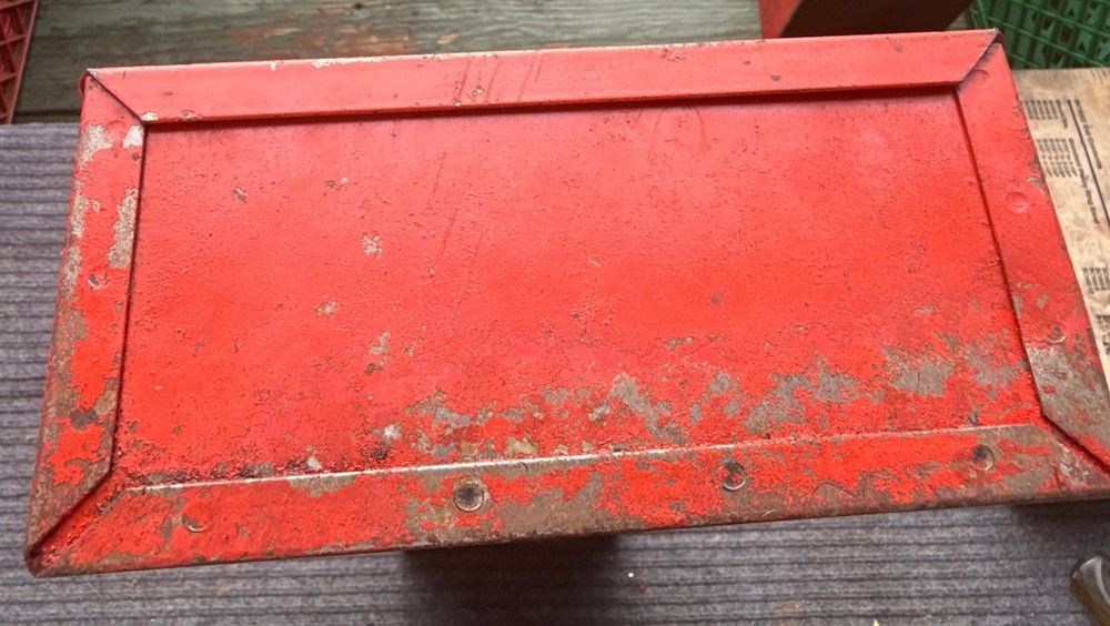 Vintage Snap-On Tool Box for Socket Set KRA 280 Date Code 72 KRA-280