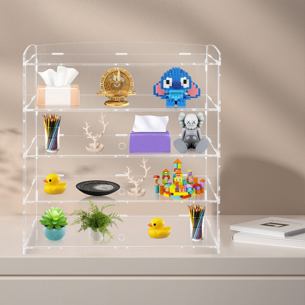 Clear Acrylic Display Case Retail Counter Display Bakery Pastry Display Case