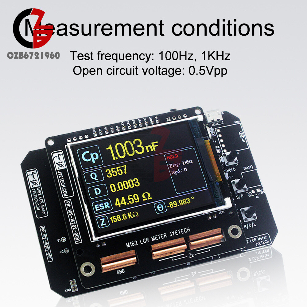 M162 High Precision LCR Meter DIY LCD Inductance Resistance Capacitance Tester