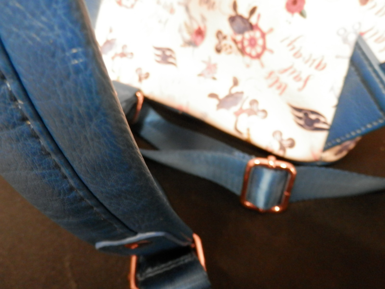 Disney Cruise Line Minnie Let’s Sail Away Loungefly Mini Backpack