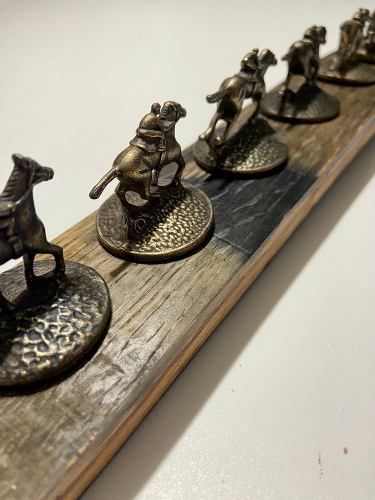 Blanton's Bourbon Cork Stopper Display Rustic Barrel Stave, Blantons Whiskey