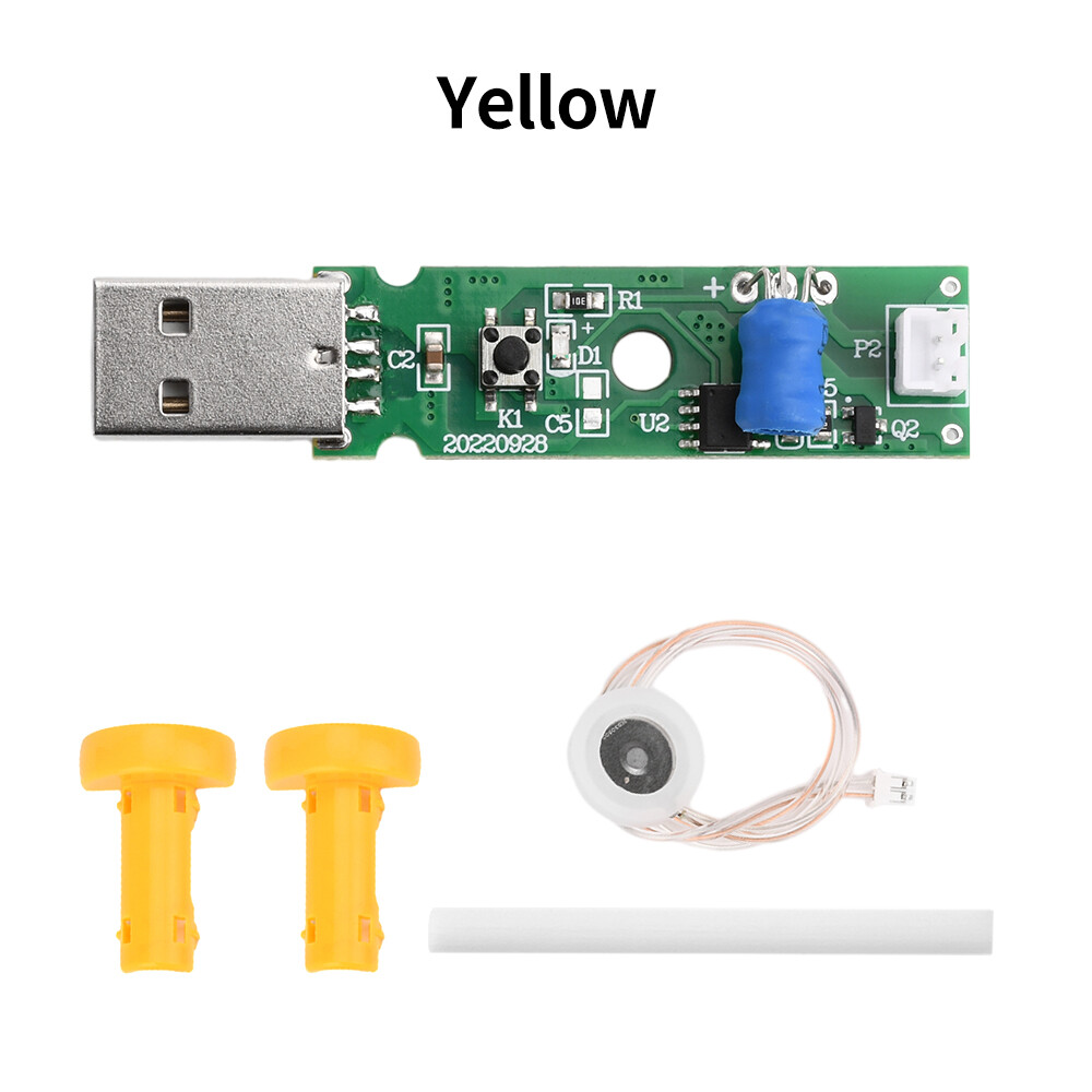 USB DC 5V Ultrasonic Mist Maker Atomizing Module Humidifier DIY Kits 108KHZ