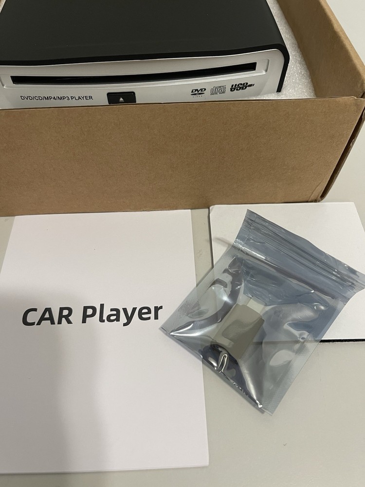 BDYING External Car Universal CD Player Machine, Vehicle blackwhite