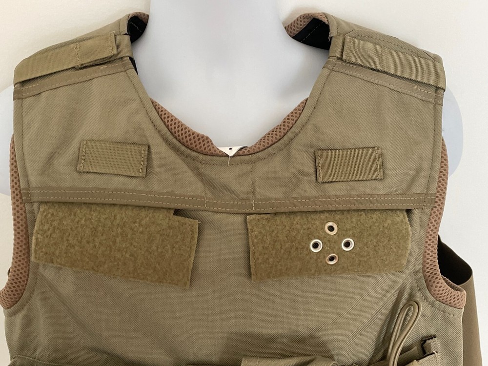 SECOND CHANCE Standard Fix Pocket Armor Carrier Side Open Medium 2214-2015 Tan
