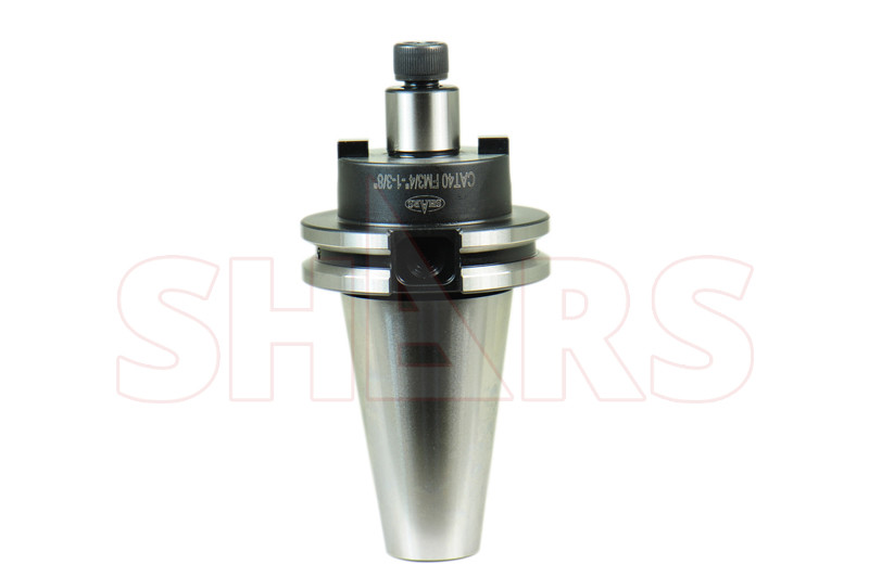 Shars 3/4x1-3/8" CAT40 SHELL FACE MILL HOLDER G6.3 CNC .0002" + Certificate P}