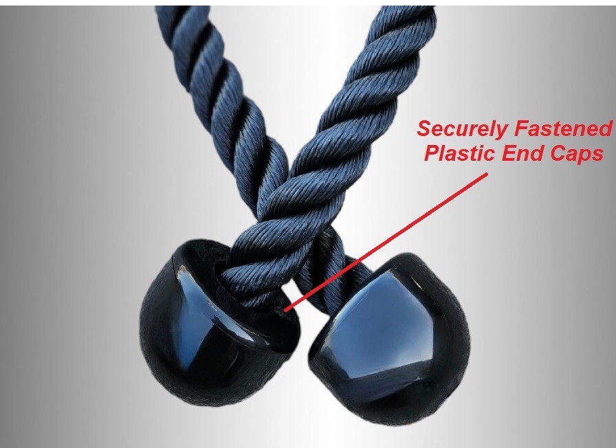 Tricep Rope Arm Push Up Pull Down Press Bar Gym Cable Attachment Exercise US