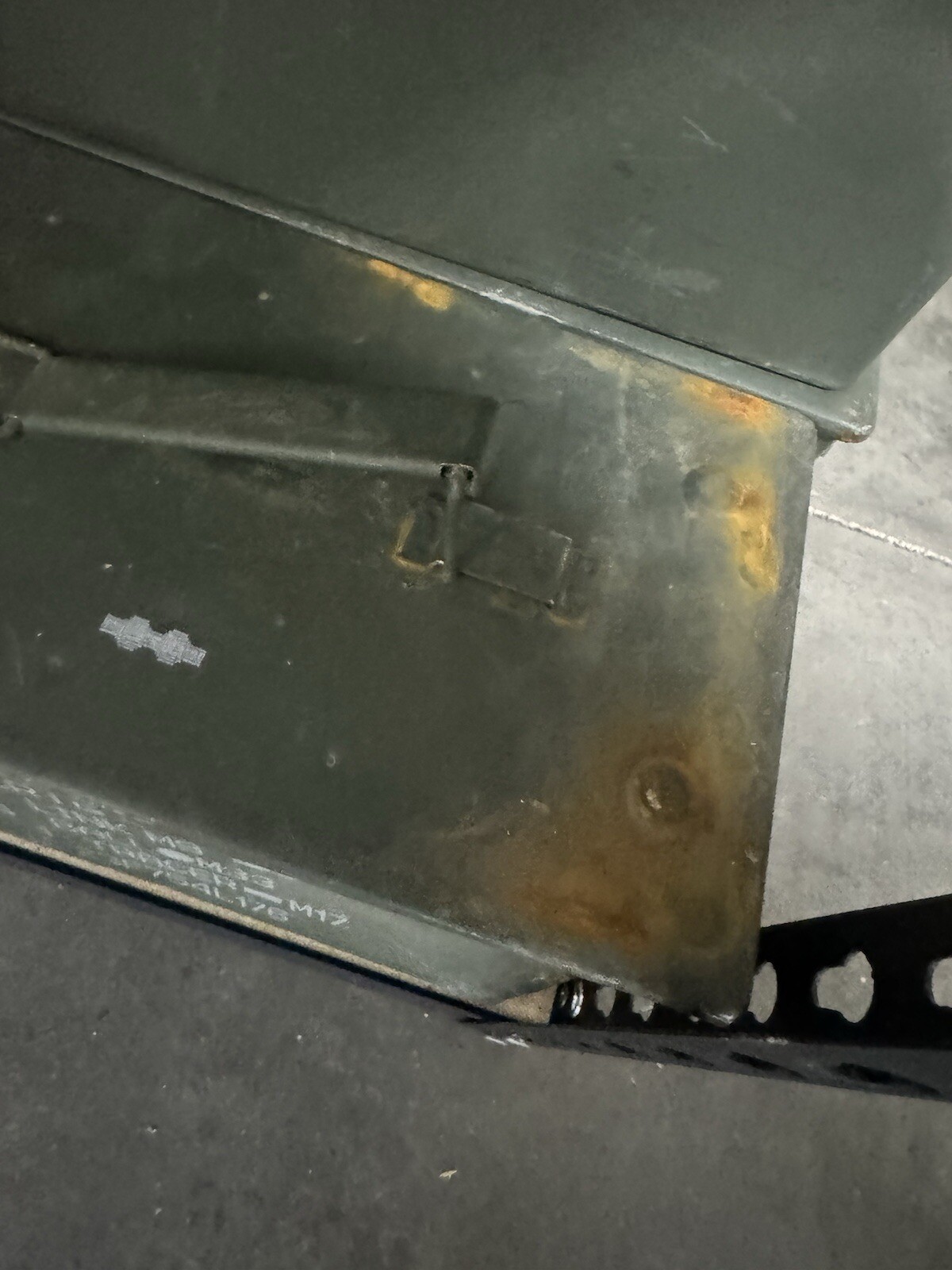 Lot Of (2) M2A1 / M2A2 USGI Metal Ammo Can Box