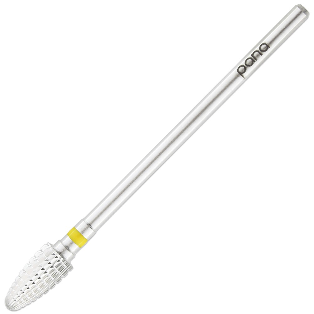 Professional Silver Mini Cone Carbide Nail Drill Bit Extra Fine Grit