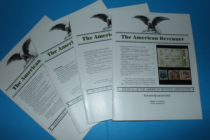 The American Revenuer Journal 2023 Full Year BlueLakeStamps Outstanding content!